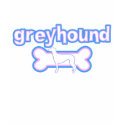 Pink & Blue Greyhound t-shirts by MenagerieMayhem Pink & Blue Greyhound t-shirts