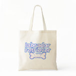 Pink & Blue Labrador Retriever Bag