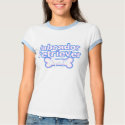 Pink & Blue Labrador Retriever Ladies Ringer Tee t-shirts by MenagerieMayhem Pink & Blue Labrador Retriever Ladies Ringer Tee t-shirts