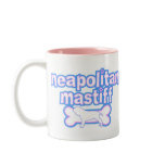 Pink & Blue Neapolitan Mastiff Mug