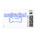 Pink & Blue Newfoundland Postage Stamps