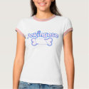 Pink & Blue Pekingese T-Shirt by MenagerieMayhem Pink & Blue Pekingese T-Shirt