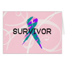 Pink, Blue & Pink Ribbon Survivor cards by kenogirlmd Pink, Blue & Pink Ribbon Survivor cards