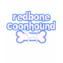 Pink & Blue Redbone Coonhound Girl's Ringer TShirt