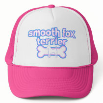 Pink & Blue Smooth Fox Terrier hats