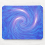Pink & Blue Swirls Mousepad
