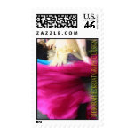 pink blur stamp