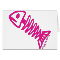 Pink Bonyfish by FishTs.com cards