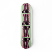 Pink Boots Skate Board Deck