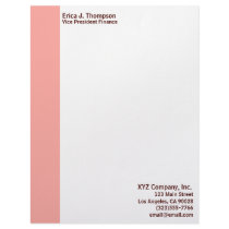 pink border business letterhead by DonnaGrayson pink border business letterhead