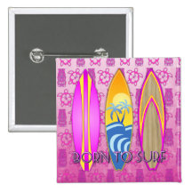 Pink Born To Surf