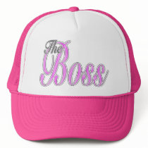 Pink Boss Lady Hat