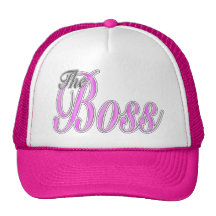 Pink Boss Lady Hat