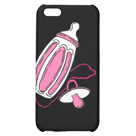pink bottle iPhone 5C case