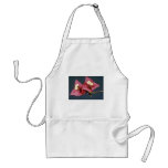 Pink Bouganvillea spectabilis flowers Apron