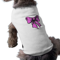 Pink Bow pet clothing by FatKatMeowApparel Pink Bow pet clothing