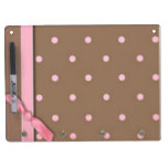 PInk Bow Dry Erase Whiteboard