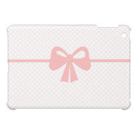 Pink Bow Mini iPad Case Cover For The iPad Mini