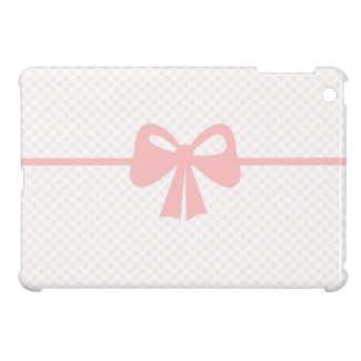 Pink Bow Mini iPad Case Cover For The iPad Mini