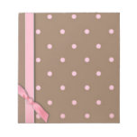 Pink Bow Scratch Pads