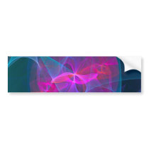 pink-bows colourful digital wallpaper abstract bumper sticker