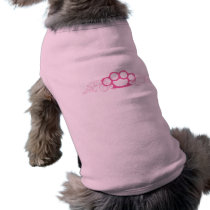 Pink Brass Knuckles pet clothing by evilinpink Pink Brass Knuckles pet clothing