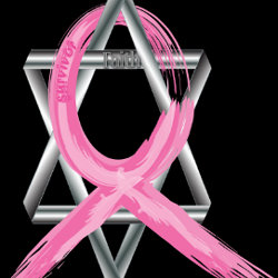 Pink Ribbon Star of David