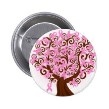 Pink Breast Cancer Tree of Hope