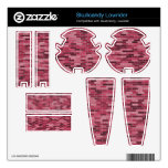 Pink bricks skullcandy decal