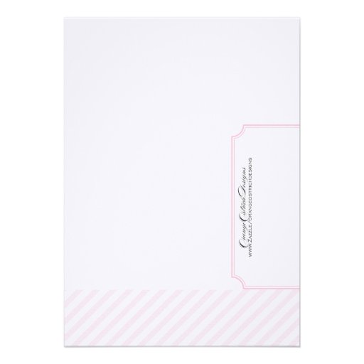 Pink Bridal Shower Invitation - Tea