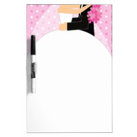 Pink Bride's To-Do List Dry Erase Board - medium