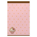 Pink Brown Cupcake Bakery Stationery by suncookiez Pink Brown Cupcake Bakery Stationery