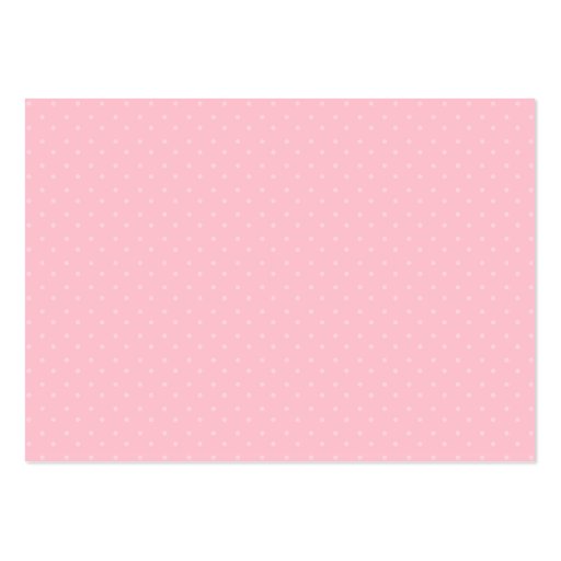 Pink & Brown Polkadots Mommy Card Business Card Templates (back side)