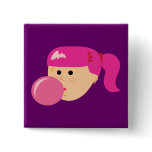 Pink Bubble Gum Girl