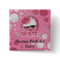 Pink Bubble Swirl Roller Skate, Skating