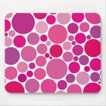 pink bubbles mousepads