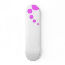 Pink Bubbles - Skateboard