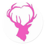 pink buck stickers