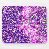 Pink Bud Chaos Mousepad by naturespaintbox Pink Bud Chaos Mousepad