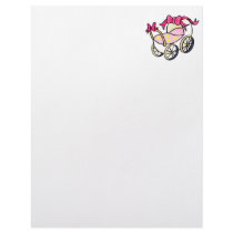 Pink Buggy Letterhead Template