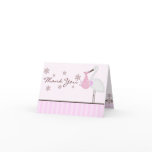 Pink bundle of joy Baby Shower Thank You Card