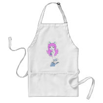 Pink Bunny aprons by KrisT33s Pink Bunny aprons