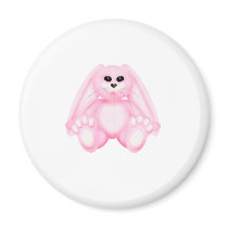 pink bunny magnets