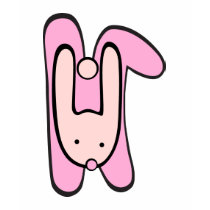 pink bunny t-shirts by VioDeSign pink bunny t-shirts