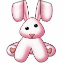 Pink Bunny Wall Sculpture photo sculptures by LuraDee Pink Bunny Wall Sculpture photo sculptures
