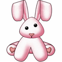Pink Bunny Wall Sculpture photo sculptures by LuraDee Pink Bunny Wall Sculpture photo sculptures