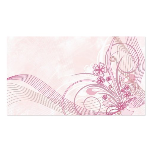 pink business card (back side)