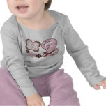 Pink Butterf2nd Birthday Tshirt