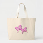 Pink Butterflies Design Bag