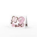 Pink Butterfly 2nd Birthday Invitations cards by Kewlkids Pink Butterfly 2nd Birthday Invitations cards